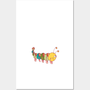 Friendly Caterpillar :) Posters and Art